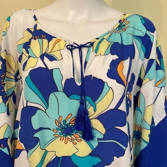 Stylus Floral Ponch Style Top. P/A1602/1 - Picture 3 of 6